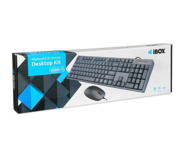 IBOX Klawiatura + mysz IKMS606W czarny ikms606w - 1384364 - zdjęcie 10